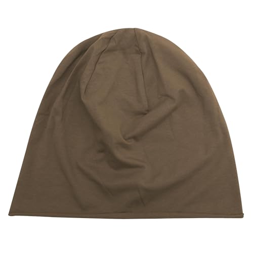 Image of ZLYC Cotton Thin Slouchy Beanie Hat for Men Women Fashion Soft Stretch Knit Skull Cap
