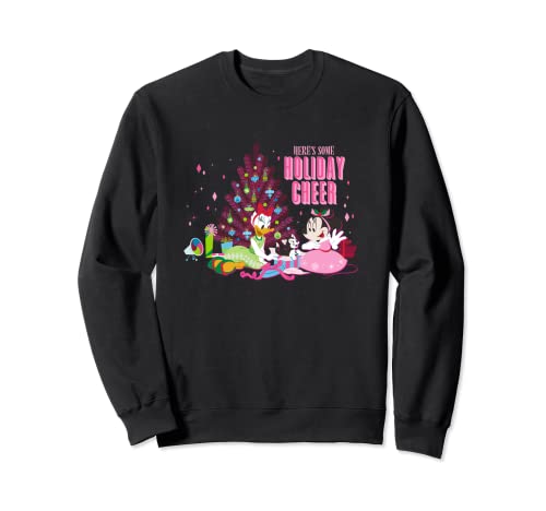 Sweatshirt Minnie & Daisy Disney Holiday Cheer : cadeau de Noël original