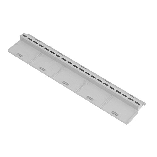 First Plast - Caniveaux PVC - Grille à fente PVC - Hauteur 20mm - 100x500mm