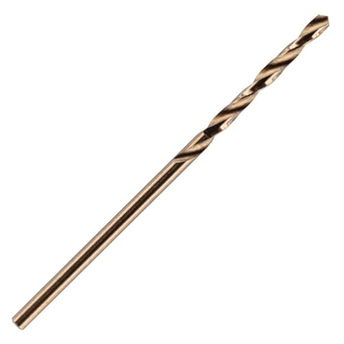 1.5mm HSS Gold Cobalt Jobber Drill Bit For Drilling Stainless Steel And Hard Steels/Metals. (1.5mm x 40mm Cobalt Jobber Drill)