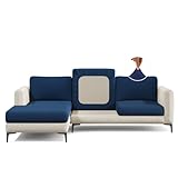 Superbe tissu de qualité supérieure : veuillez noter que la texture et la profondeur de couleur subtile de ce tissu peuvent sembler légèrement différentes en fonction de l'éclairage de votre maison. Notre tissu jacquard de qualité supérieure s'adapte parfaitement à la forme de votre canapé pour des housses de canapé ajustées sans plis et sans effort. Impressionnez vos invités et votre famille avec nos designs classiques, en velours et en blé qui s'adapteront parfaitement à votre goût unique.