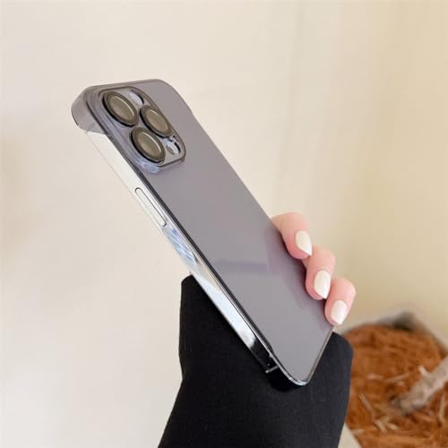 Coque iPhone 13 Pro ultra fine sans bordure avec verre de protection objectif photo intégré