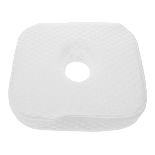 Almohada para oreja con espuma viscoelástica y agujero central para dormir de lado