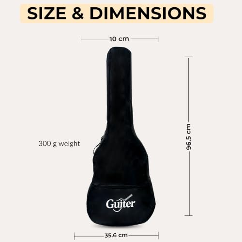 Image of Premium 34-36 Inch Non-Padded Guitar Bag | Lightweight, Soft Carry Case