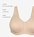 Wacoal Women's Simone Sport Unlined Full Coverage Underwire Sports Bra, 855170