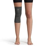 Tommy Copper Unisex Core Compression Knee Sleeve - Slate Grey - Large