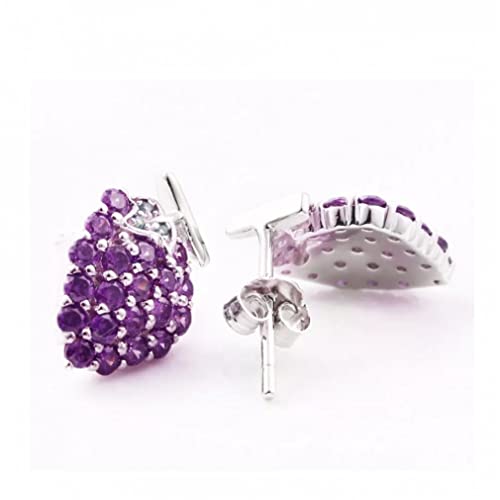 Boucles d'oreilles améthyste naturelle pour sublimer vos soirées - 3