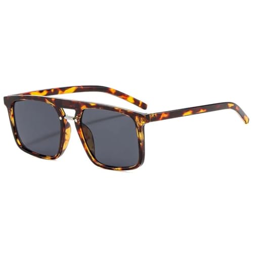 Lunettes de soleil tendance dégradé UV400 pour homme et femme actifs