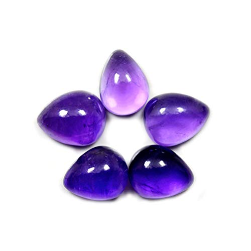 Améthyste naturelle poire pour homme femme et enfant