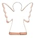 The Fussy Pup Guardian Angel Cookie Cutter 4.5 Inch Handcrafted in USA
