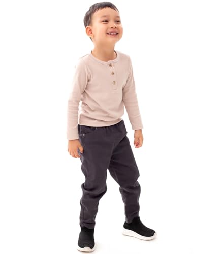 Enfants Chéris Toddler Henley Shirt Boys Long Sleeve Shirts 2-7 Years3