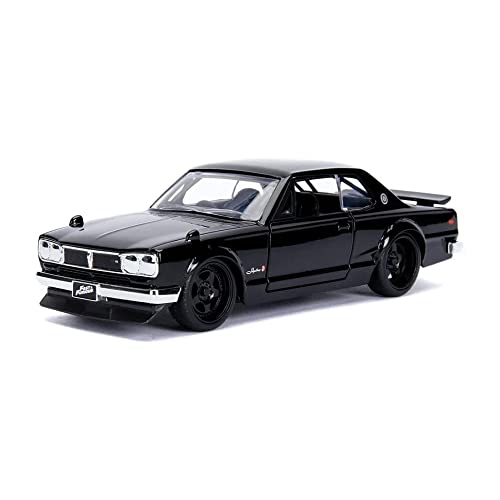 Jada Toys Fast & Furious 1:32 Brian's 1971 Nissan Skyline 2000 GT-R Die-cast Car, Toys for Kids and Adults (99602)
