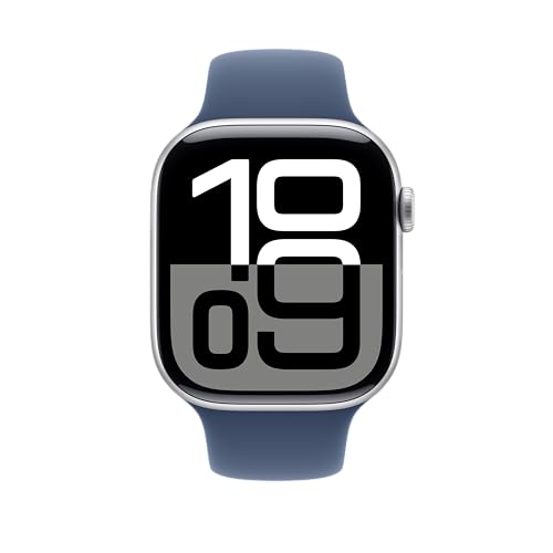 Image of Apple Watch Band - Sport Band (46mm) - Denim - M /L