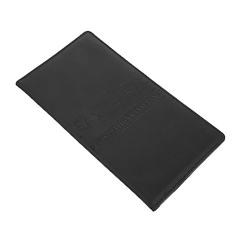 Uonlytech 1Pc PU Bank Card Storage Sleeve Protective Bag for Credit and Id Cards Stylish Design Lightweight Convenient for Car Personal Use