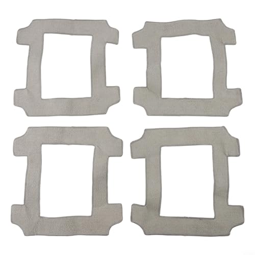 Microfiber Mop Cloth Replacement for C1 and C1 Station Window Cleaning Machine Washable Reusable Pads for Household Floor Maintenance(4)