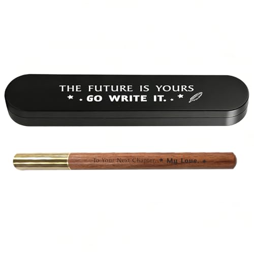Set de Bolígrafo de Gel Grabado en Madera para Hombre