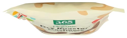 Image of 365 by Whole Foods Market, Organic Dry Roasted & Unsalted Cashews, 10 Ounce