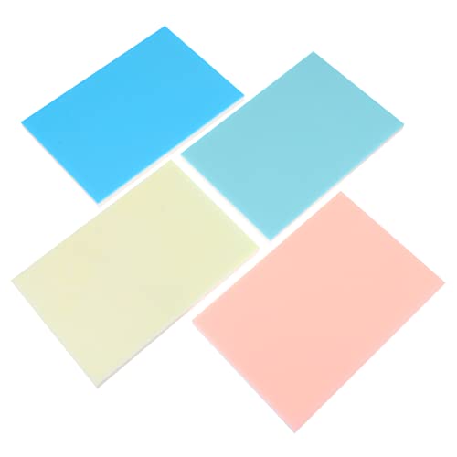 DOITOOL DIY Carving Blocks Set 4pcs Linoleum Blocks for Stamp Making Printmaking