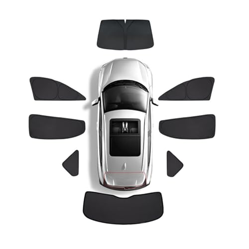 �ԗp�E�B���h�E�T���V�F�[�h �̂��߂� Buick GL6 2018-2021, �v���C�o�V�[�ی� �T�C�h�T���V�F�[�h �Ռ��V�F�[�h �ԑ����悯, �f�M ���O�� UV�J�b�g �Ռ� ���� ����h�~,8PCS [���s�A���i]