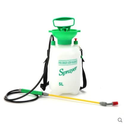 Spruzzatore di Pressione da Giardino della Bottiglia di Azione della Pompa - for Erbacce, fertilizzanti e Altri Prodotti solubili in Acqua Regolare l'ugello con valvola di Rilascio della Pressione 5L