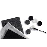 Rycote 065103 Undercover with Stickies and 30 Fabric Discs for Lavalier Microphones, 30 Uses, White