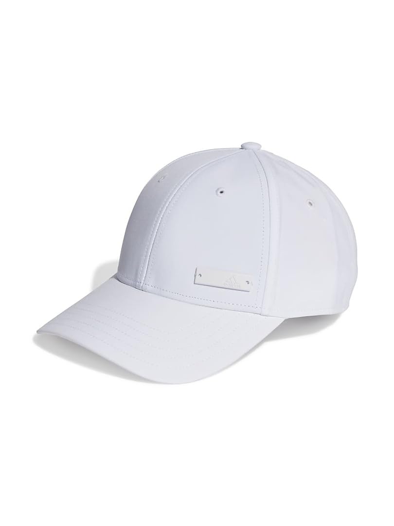 adidas Unisex Metal Badge Lightweight Baseball Cap, White, Einheitsgröße