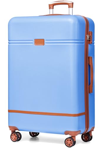 Krute 28" Hard Shell Suitcase with TSA Lock & Spinner Wheels