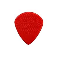 Shape: Jazz III | Thickness: 1.38mm | Material: Nylon | Texture: Max Grip molded-in texture Available in standard and rounded tri-shapes Pack of 12 Picks Country of Origin: United States