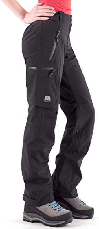 Pantalón de senderismo impermeable Mujer cimalp Hoggar, negro : Amazon.es:  Ropa