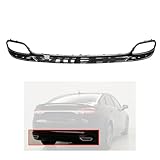 Rear Lower Bumper for 2013-2018 Ford Fusion Rear Bumper Trim Cover Insert Painted Black With Dual Exhaust Diffuser DS7Z17K922CA