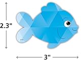 Teacher Created Resources (3551) Kolorowe ryby, mini akcenty