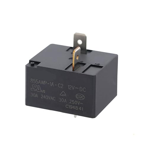 Relais 12V 855AWP1AC2 anti-surchauffe pour carte de climatiseur et cumulus 30A