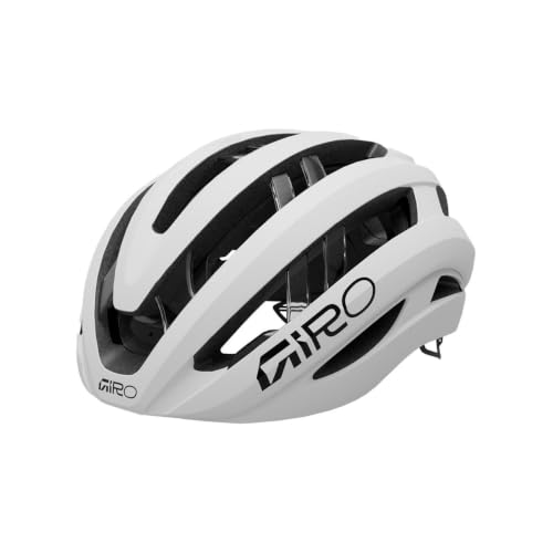 Casco Giro Aries Spherical blanco para dominar tus rutas de fin de semana y puertos de montaña