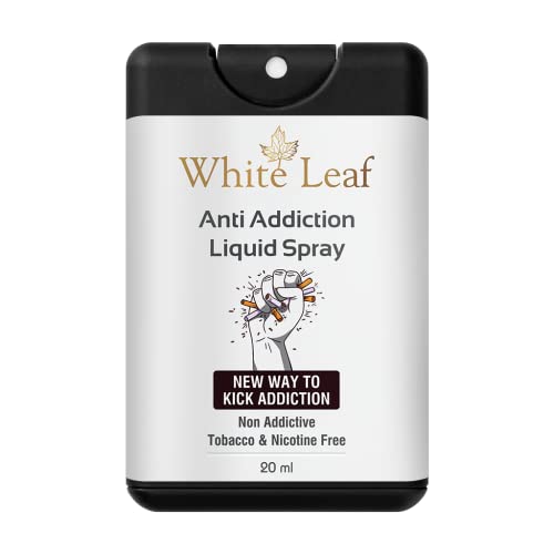 White Leaf Premium Herbal Smokes Cigarettes - Tobacco And Nicotine Free (Regular 10 Pack Of 50 Smoke, Shot -1) - Helps In Quit Smoking #TOP3