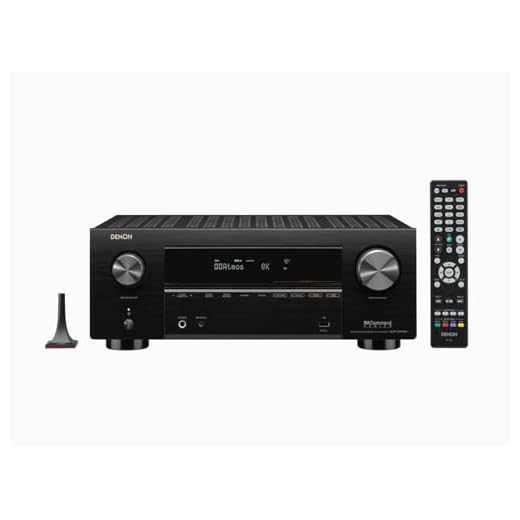 Denon AVR-X3700H 8K Ultra HD 9.2 Channel (105Watt X 9) AV Receiver 2020 Model - 3D Audio & Video with IMAX Enhanced, Built for Gaming, Music Streaming, Alexa + HEOS