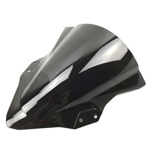 Pare-brise moto Kawasaki Ninja 400 250 noir 2018 2019 déflecteur double bulle