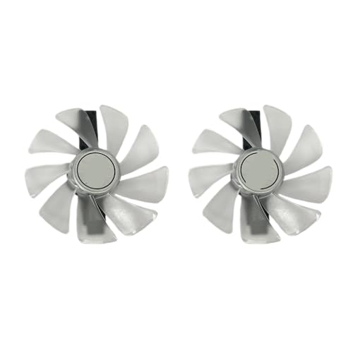 Ventilateur de radiateur de carte graphique double LED rouge blanc CF1015H12D FD10015M12D