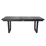 LC Garden Keramo Dining Ausziehtisch Keramik Graphit-Grau