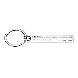 To My Niece Always Remember You Are Braver Than You Believe Keychain Gift from Aunt