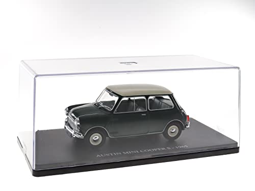 OPO 10 - Collectible miniature car 1/24 compatible with AUSTIN MINI COOPER S - 1965 - VC007, Metallic - Image 3