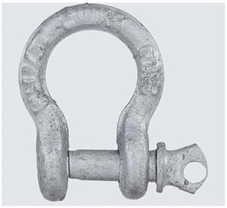 National Hardware N100-346 Anchor Shackle, Galvanized Steel, 3/16-In. - Quantity 5