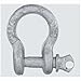 National Hardware N100-346 Anchor Shackle, Galvanized Steel, 3/16-In. - Quantity 5