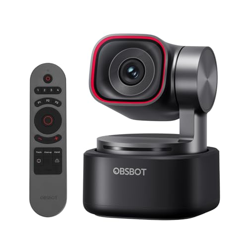 Design compatto e integrato nell'ecosistema: Corpo in alluminio aeronautico 37x37x49mm (63g – più leggero di pallina da tennis). Compatibile con microfono wireless OBSBOT Vox SE, Smart Remote 2 (controllo PTZ) e adattatori UVC/NDI. Attacco treppiede 1/4