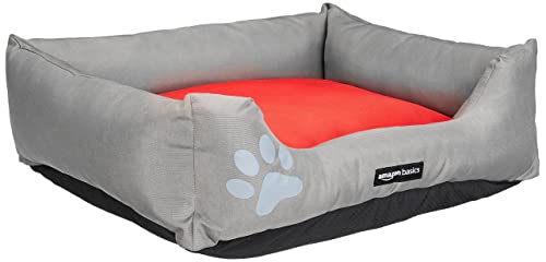 Amazon Basics Premium Lounge Bed for Pets, Large