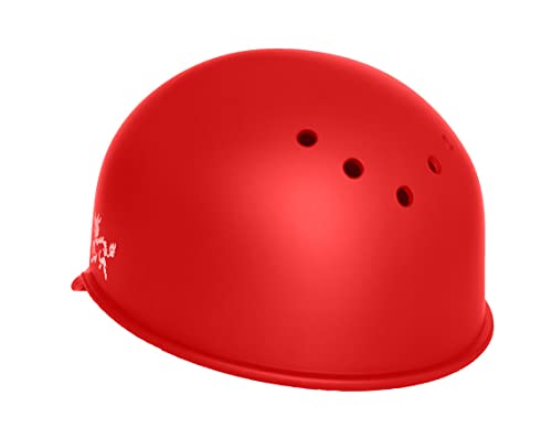 Jadekylin Youth Baseball Pitchers, Catchers Matte Skull Cap (Red) - Thumbnail 3