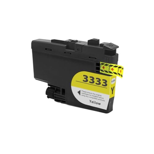 Cartouche LC3333XL 3333 jaune avec puce intelligente et encre pigmentée