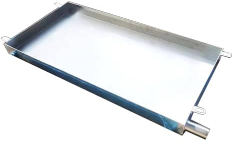Stainless Steel AC Drip Pan - Durable Drain Tray for Window & Split Systems, Prevent Water Leakage, Easy to Clean, Rust-Resistant, Essential for HVAC Maintenance,70x50cm/27x20in