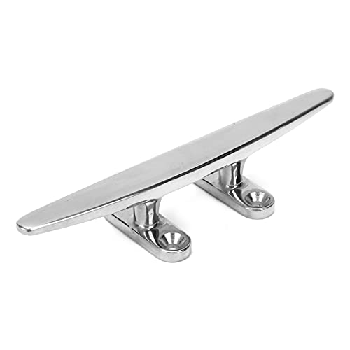 Boat Dock CleatStainl Steel Cl 8in Stainl Steel Boat Dock Cleat Well Polis for Rope Marine Hardware Robustness From Crafted Steel Dock Long Lasting and Heavy Duty Boat Our Base