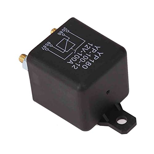 Relais automobile 12V 200A/100A normalement ouvert pour démarreur et moteur de voiture