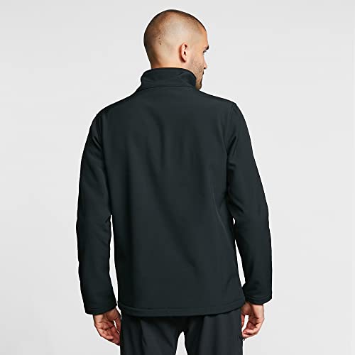 Peter Storm Men's Core Softshell Jacket, Water Repellent, Four Seasons, Full-Length Zip, Ideal for Walking, Hiking and Everyday Casual Wear (UK, Alpha, XL, Regular, Regular, Black) - Image 3